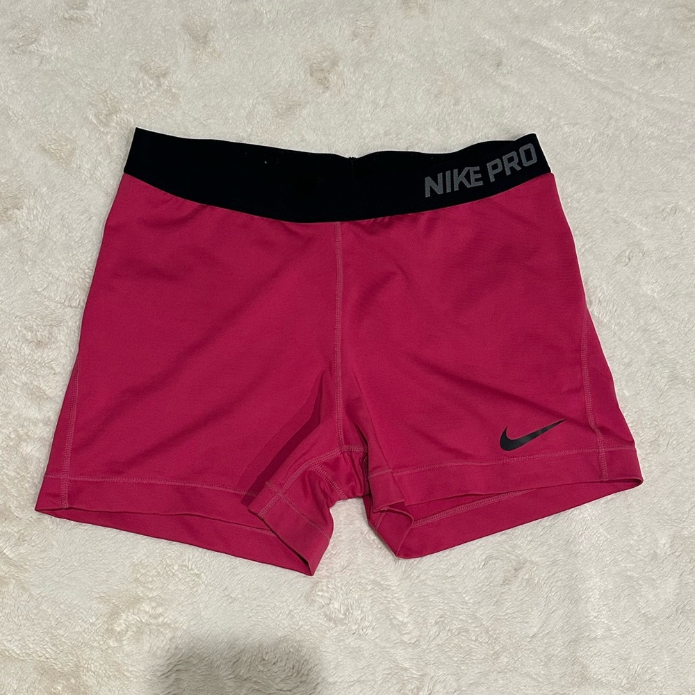 Nike Pro Women's Pink Shorts